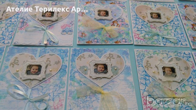 Покани за кръщене,рожден ден..лукс, снимка 1