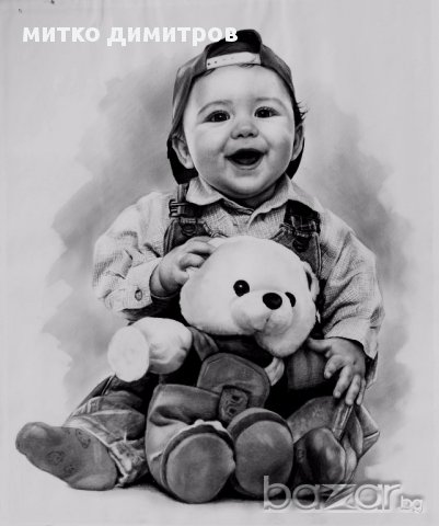 Детски портрет, снимка 1 - Други - 17475607
