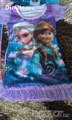 ТОТАЛНА РАЗПРОДАЖБА Рокля с Елза и Анна от Замръзналото кралство, снимка 2 - Детски комплекти - 10670841