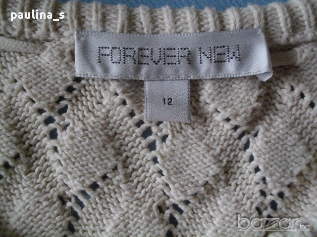 Ръчно изработена блузка "Forever New"® / голям размер , снимка 2 - Ризи - 14136826