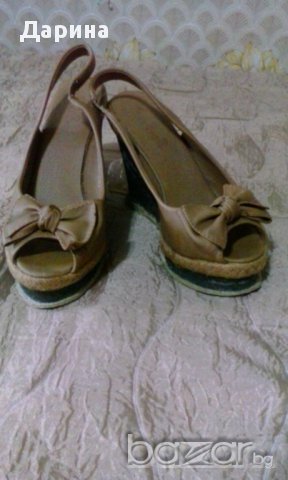 дамски сандали от естествена кожа, снимка 1 - Сандали - 11653717