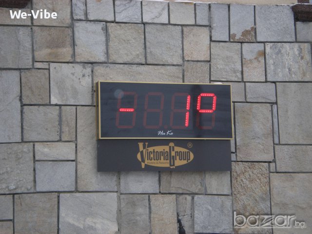 Изработка на часовник + термо­метри, показващи час и температура през определен интервал, снимка 1 - Рекламни табели - 17977344