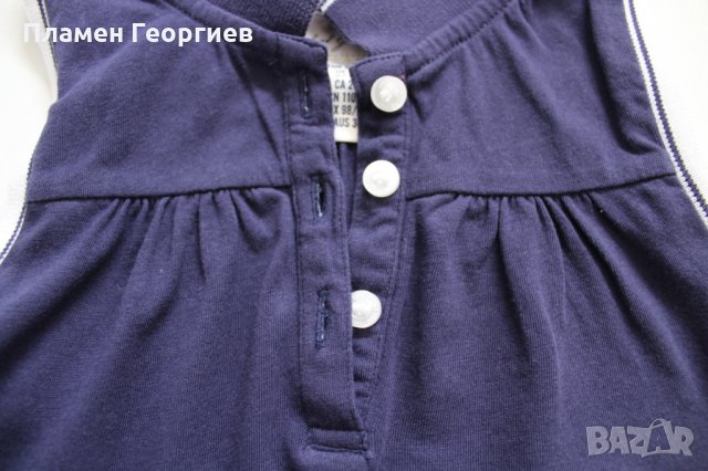 Безръкавна блузка с якичка H&M, снимка 6 - Детски Блузи и туники - 25066903
