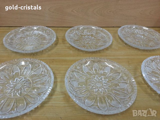 кристални  чинии, снимка 1 - Антикварни и старинни предмети - 25526086