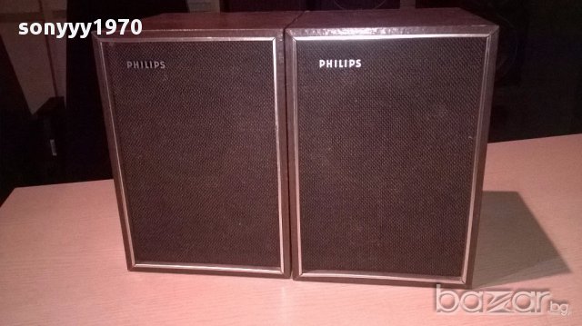 Philips 2бр ретро колони-внос швеицария, снимка 6 - Ресийвъри, усилватели, смесителни пултове - 13143195