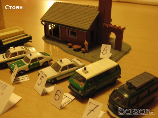 Модели на Коли, Камиони и Къща за Макет Мащаб НО, 1/87 Идеално състояние., снимка 4 - Колекции - 20310277