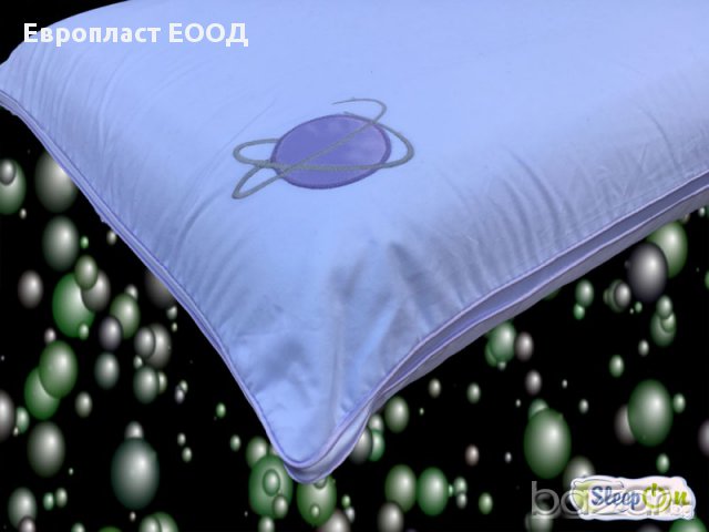 Възглавница Мемори Sphere M (лилава/М-средно твърда), снимка 9 - Възглавници - 15815044