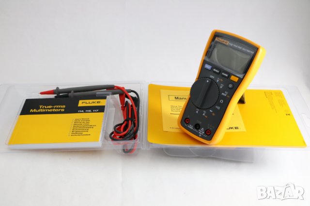 FLUKE 115 професионален цифров мултиметър, мултицет, Германия, снимка 6 - Друга електроника - 25984974