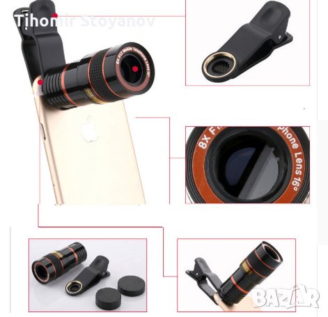 Бинокъл за камера на телефон смартфон smartphone оптичен Zoom 16x, снимка 3 - Селфи стикове, аксесоари - 21771990