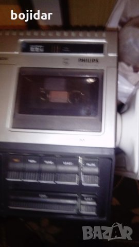 Philips N2511, Stereo Cassette Deck, Cassette Recorder, Cassette Player, Tape Player, Sound Recorder, снимка 8 - Декове - 24590494
