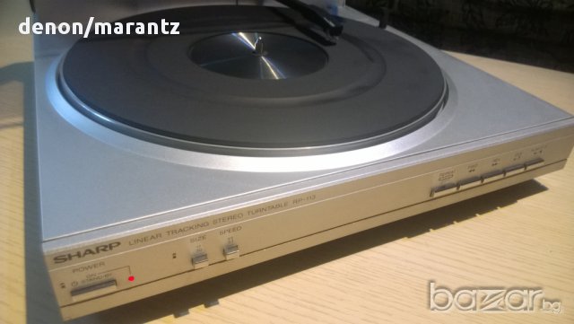 sharp rp-113h-linear tracking stereo turntable-made in japan-внос швеицария, снимка 5 - Плейъри, домашно кино, прожектори - 8254657