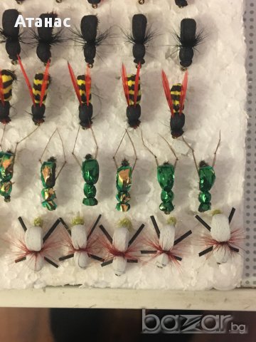 изкуствени мухи за риболов на кефал, снимка 5 - Такъми - 12372194