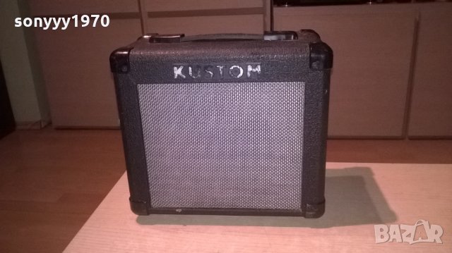 kustom kga10-lead guitar amplifier-внос швеицария, снимка 5 - Китари - 24641994