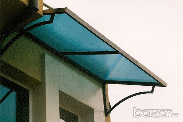 Навеси и козирки от поликарбонат