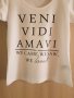 Тениска хит 100% памук Нова "Veni Vidi Amavi", снимка 4