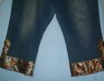 Дизайнерски дънкови бермуди ”DNA” jeans originals” Dona Caran New York! 4-5XL, снимка 12