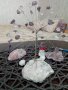 Кристални дръвчета изцяло от естествени камъни.Дървото на живота и любовта., снимка 7