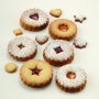 433 Комплект форми за линцер резци за сладки с дупка домашни бисквити, снимка 3