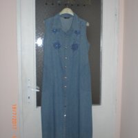 продавам нова дънкова рокля-от Барцелона, снимка 1 - Рокли - 18843664