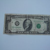 банкнота от 10 долара 1990, снимка 1 - Нумизматика и бонистика - 19284729