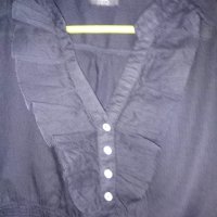 черна лятна риза  , снимка 3 - Ризи - 25762927