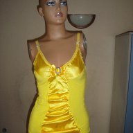 Нов изящен жълт дамски топ / потник, дамско бюстие, корсет, дамска блуза / тениска без ръкави, ръкав, снимка 1 - Корсети, бюстиета, топове - 9015436