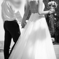Уникална булчинска рокля с турска дантела и гол гръб ПРОМО, снимка 8 - Рокли - 25066889
