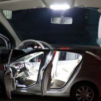 LED осветителни плочки за плафони на автомобили с 48 бр. диода, снимка 3 - Аксесоари и консумативи - 20949885