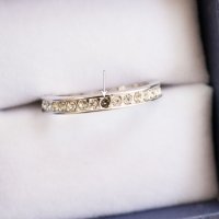 Дамски пръстен халка с кристали Swarovski марка Musaventura, снимка 3 - Пръстени - 22612765