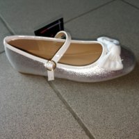 Обувки златисто сребристи за момичета, снимка 3 - Детски обувки - 25370816