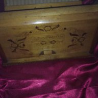 Стара дървена кутия за цигари, снимка 3 - Антикварни и старинни предмети - 13861754