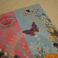 " Цветя и пеперуди " - тефтер   , снимка 3 - Подаръци за рожден ден - 22126185