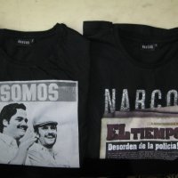 Тениски NARCOS   мъжки,ХС и 2ХЛ, снимка 1 - Тениски - 21221810