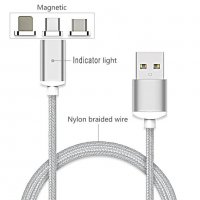 Магнитни кабели за телефон. Зарядни за автомобил. Висококачествени и бързи. Micro USB TypeC, снимка 10 - USB кабели - 20731453