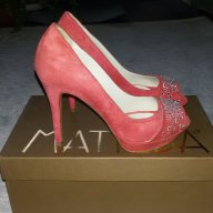 Обувки/сандали елегантни, високи марка МATILDA /стелка 25см/- италиански, снимка 10 - Сандали - 16038584