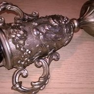 Ретро запалка амфора-19х14х7см-внос швеицария, снимка 5 - Антикварни и старинни предмети - 17015254