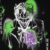 Тениски DC с декорация joker  внос Англия. , снимка 3 - Тениски - 22517289