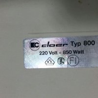 Керамична плоча за нагряване на храна със стъклена повърхност Cloer 800 850W, снимка 2 - Други - 23681047