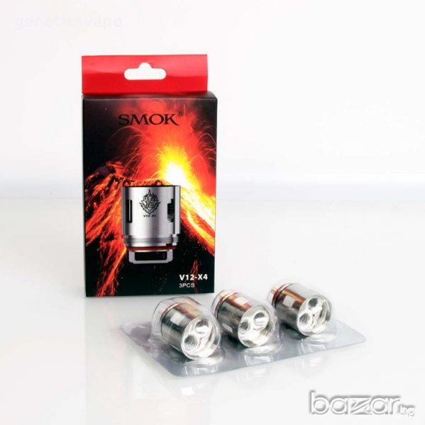 Smok TFV12 - X4 coils изпарителни глави на Smok, снимка 1
