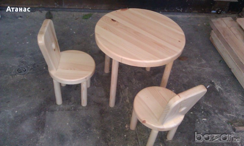 Децка масичка и столчета, снимка 1