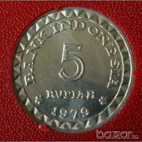 5 рупии 1979 FAO, Индонезия, снимка 1
