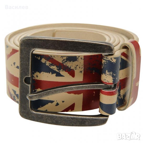 Lee Cooper Union Jack оригинален колан L внос Англия, снимка 1