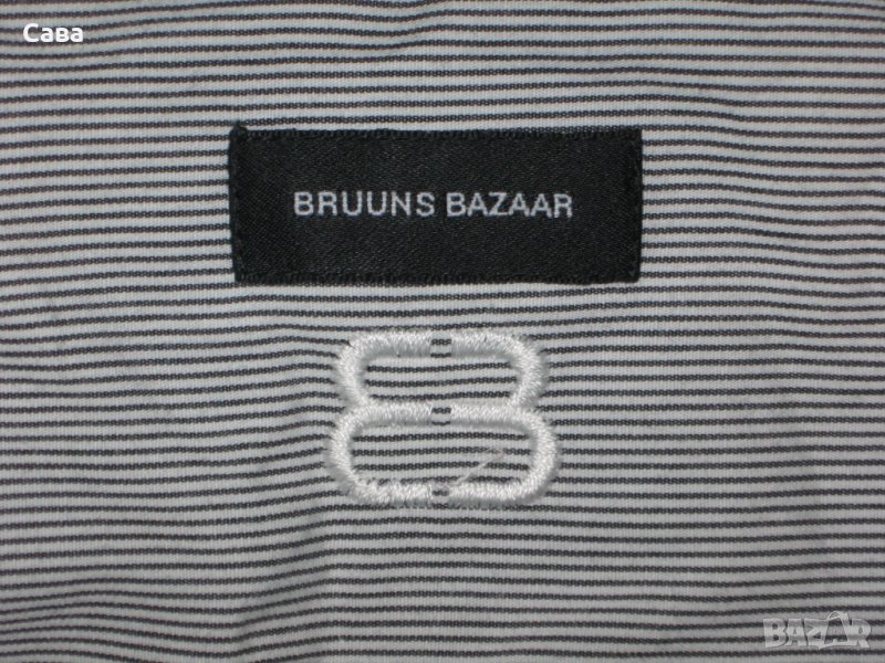 Риза BRUUNS BAZAAR   мъжка,М, снимка 1
