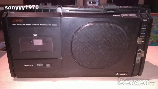 hitachi trk-5000e-made in japan stereo cassette recorder-внос швеицария, снимка 15 - Ресийвъри, усилватели, смесителни пултове - 12255976