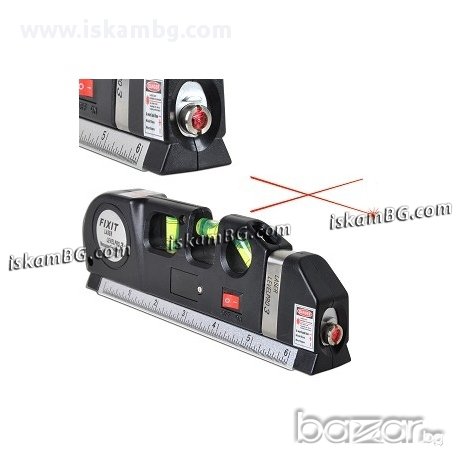 ЛАЗЕРНА ЛИБЕЛА / НИВЕЛИР, ТЕРЗИЯ / 3.0 + РОЛЕТКА - код 0218, снимка 5 - Други спортове - 13719896