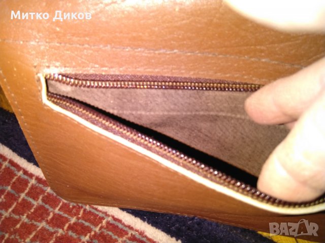 Чанта Левски -естествена кожа за ръка, снимка 3 - Футбол - 24092155