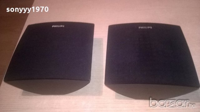 philips-2бр тонколони-19х19х8см-внос швеицария, снимка 11 - Тонколони - 18772909