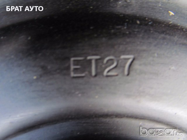 железни джанти за пежо  и ситроен 15'' ,4-болта, снимка 4 - Гуми и джанти - 10625131