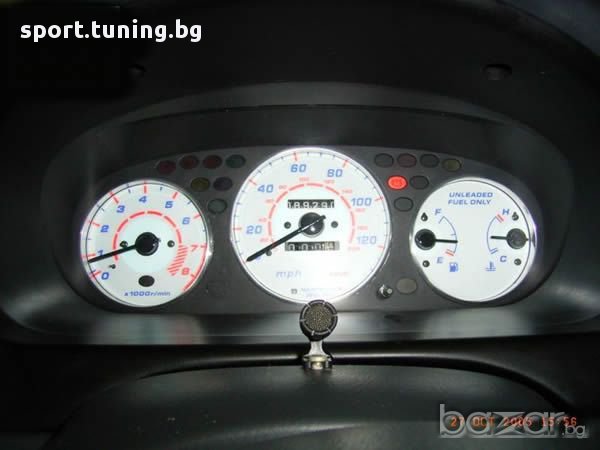  Рингове за табло за Хонда Сивик / CR-V (1996-2001) - хром