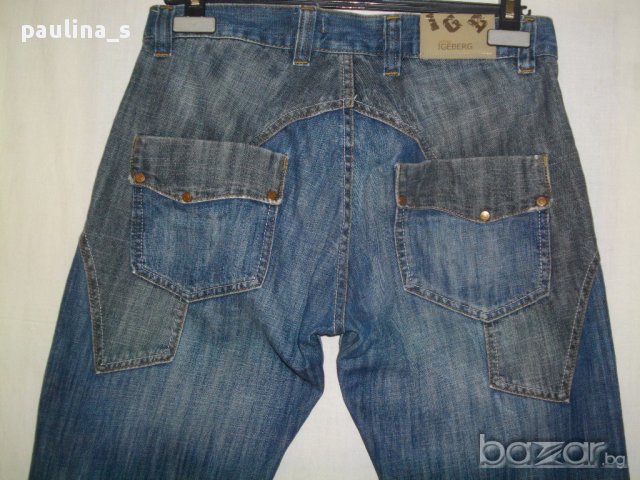 Мъжки двуцветни дънки ”Little ICEBERG”-оригинал, снимка 8 - Дънки - 14941231